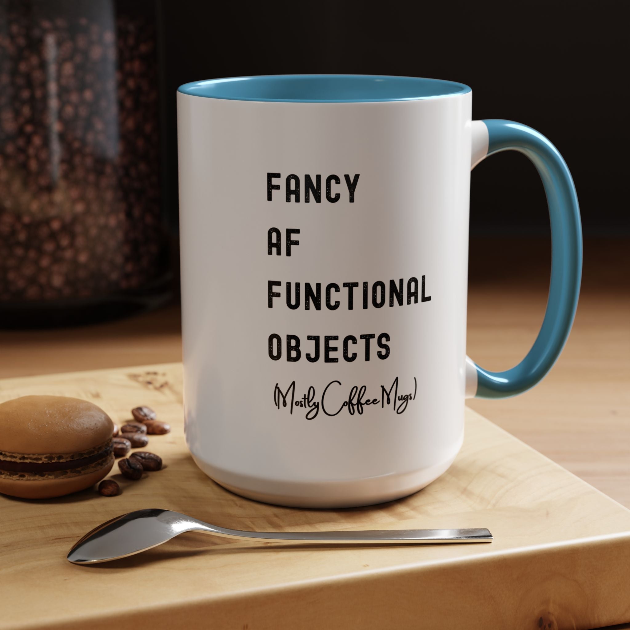 Fancy AF Functional Objects Color Accent Mug