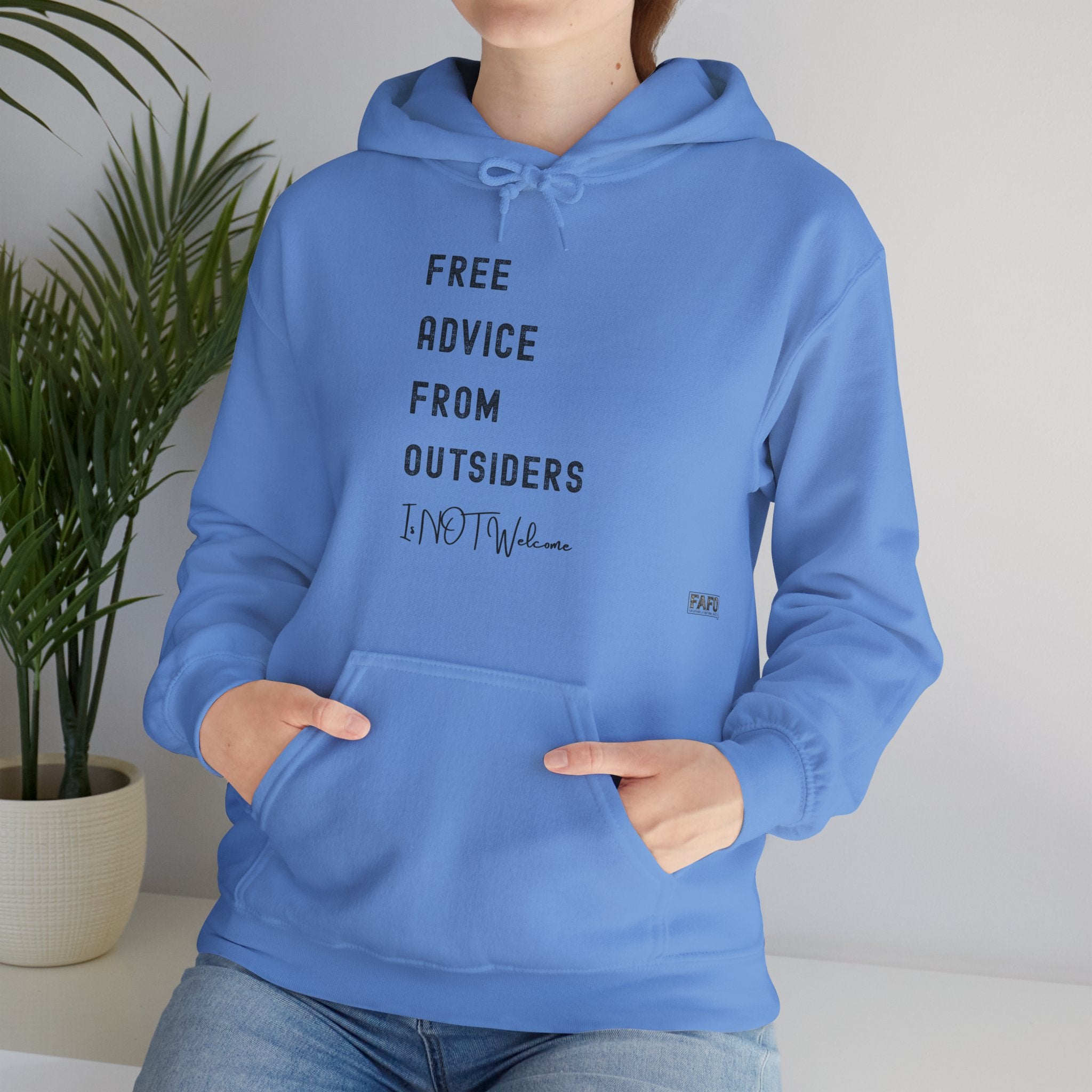 Free Advice From Outsiders Hoodie