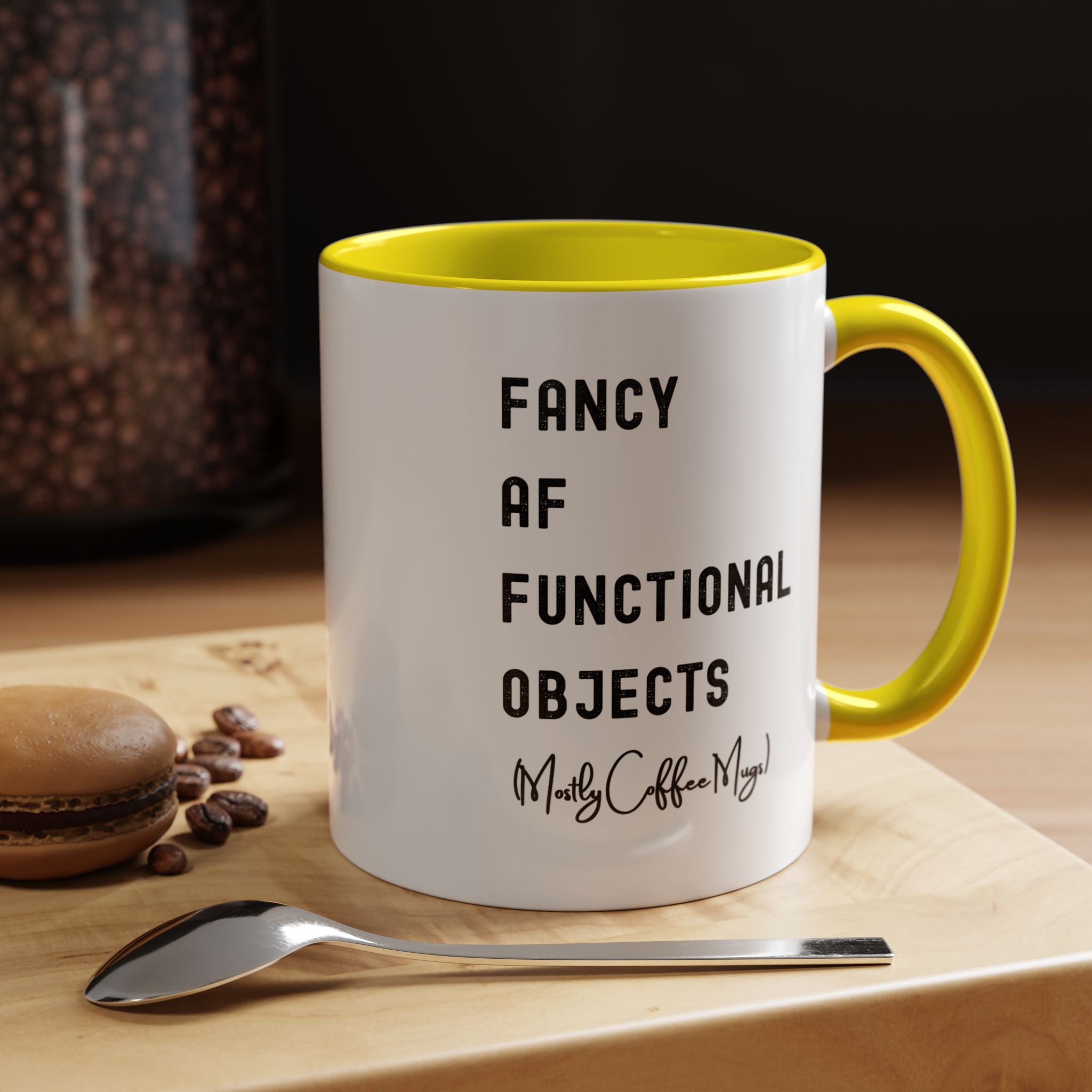 Fancy AF Functional Objects Color Accent Mug