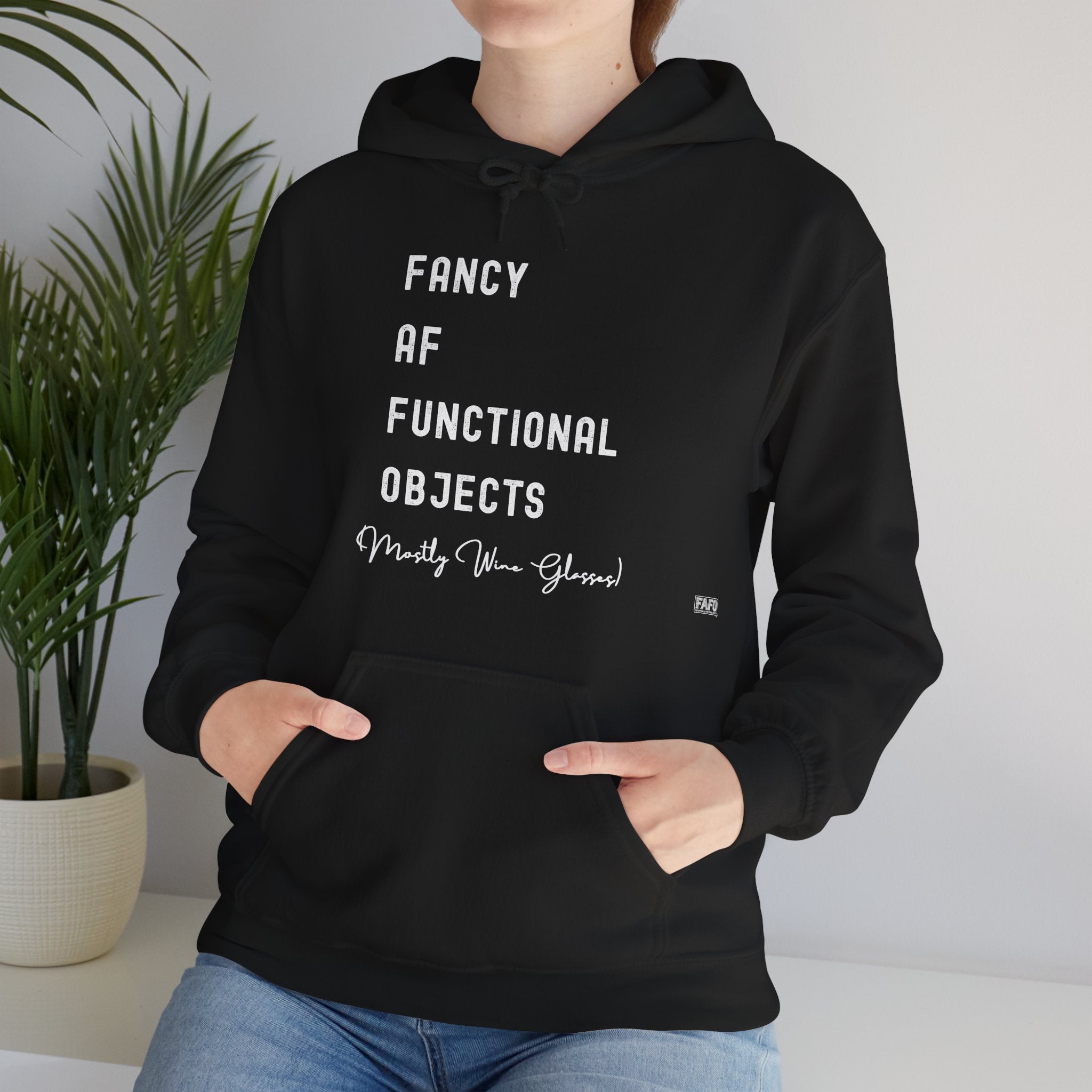Fancy AF Functional Objects Hoodie
