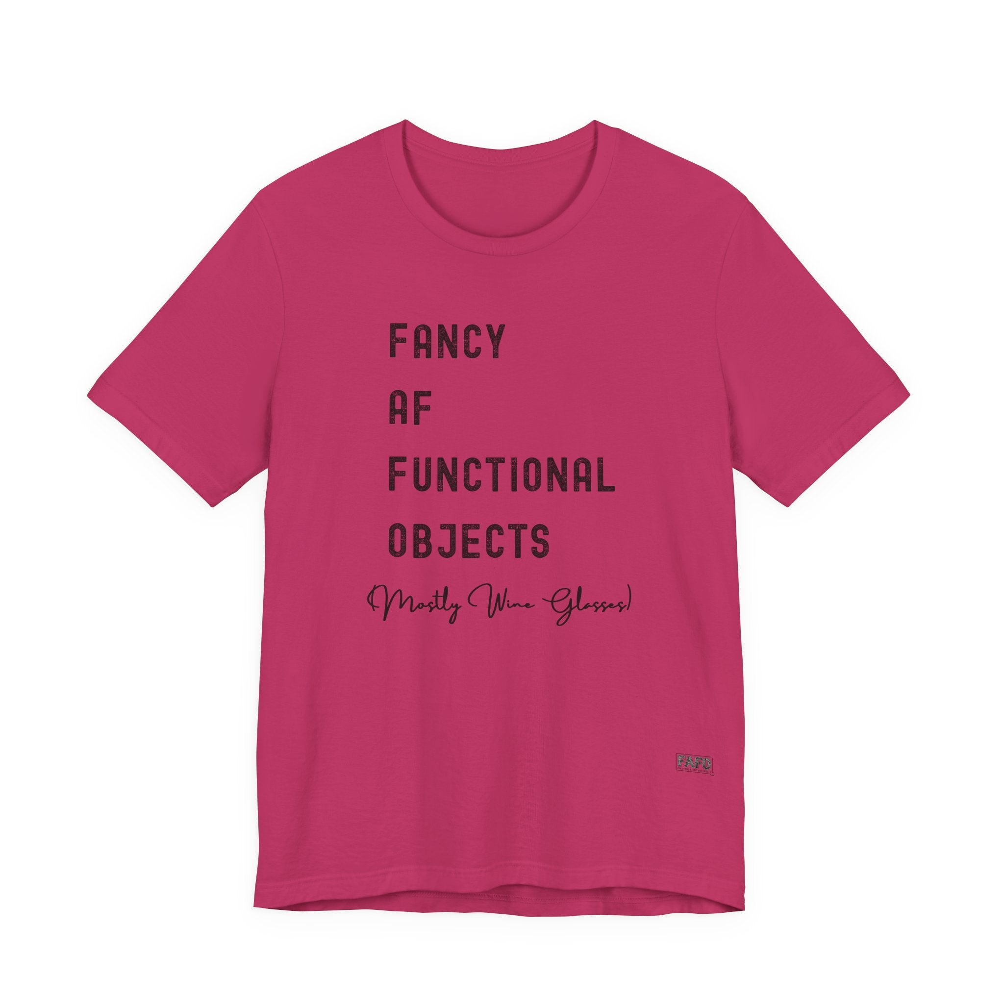 Fancy AF Functional Objects Tee