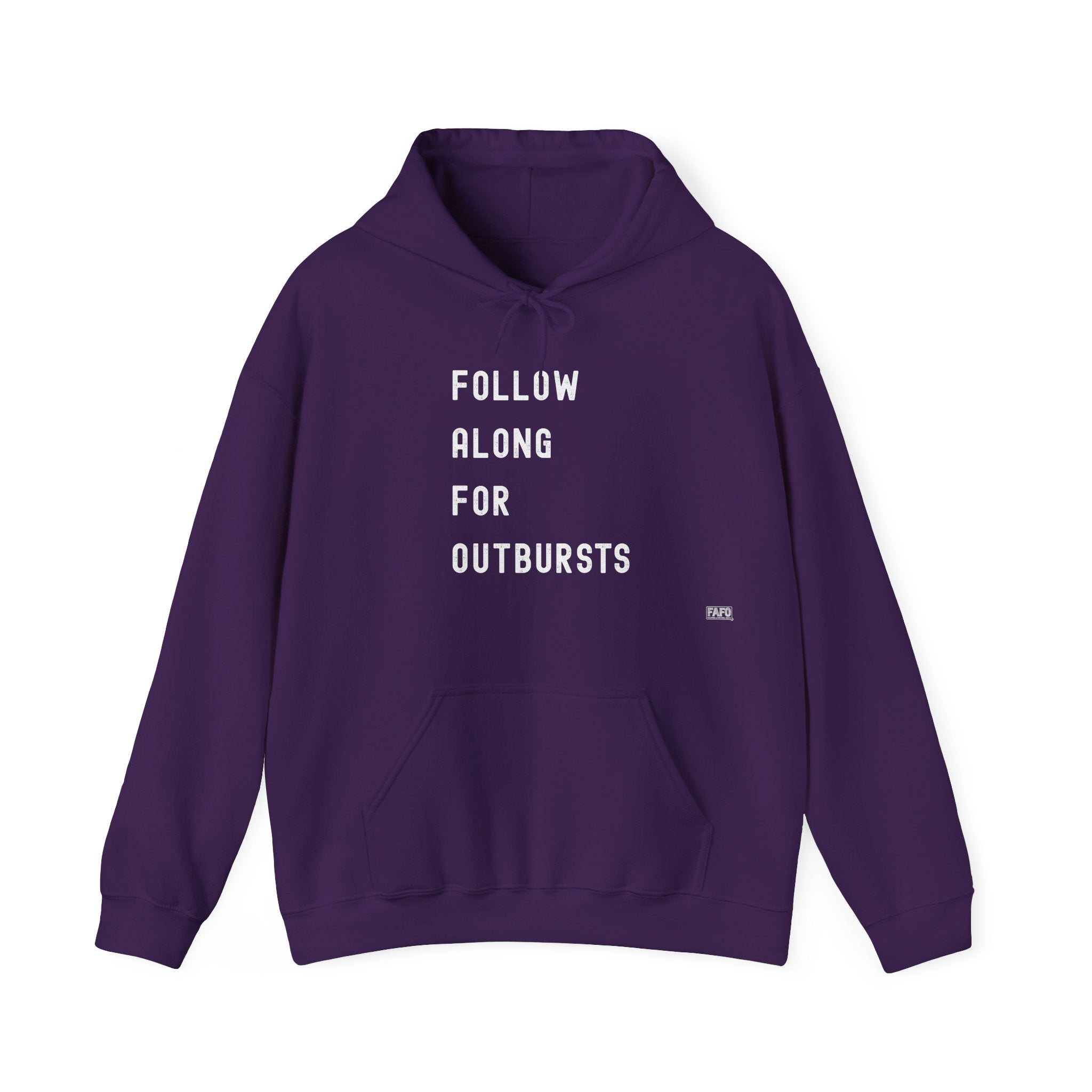 Follow Along for Outbursts Hoodie