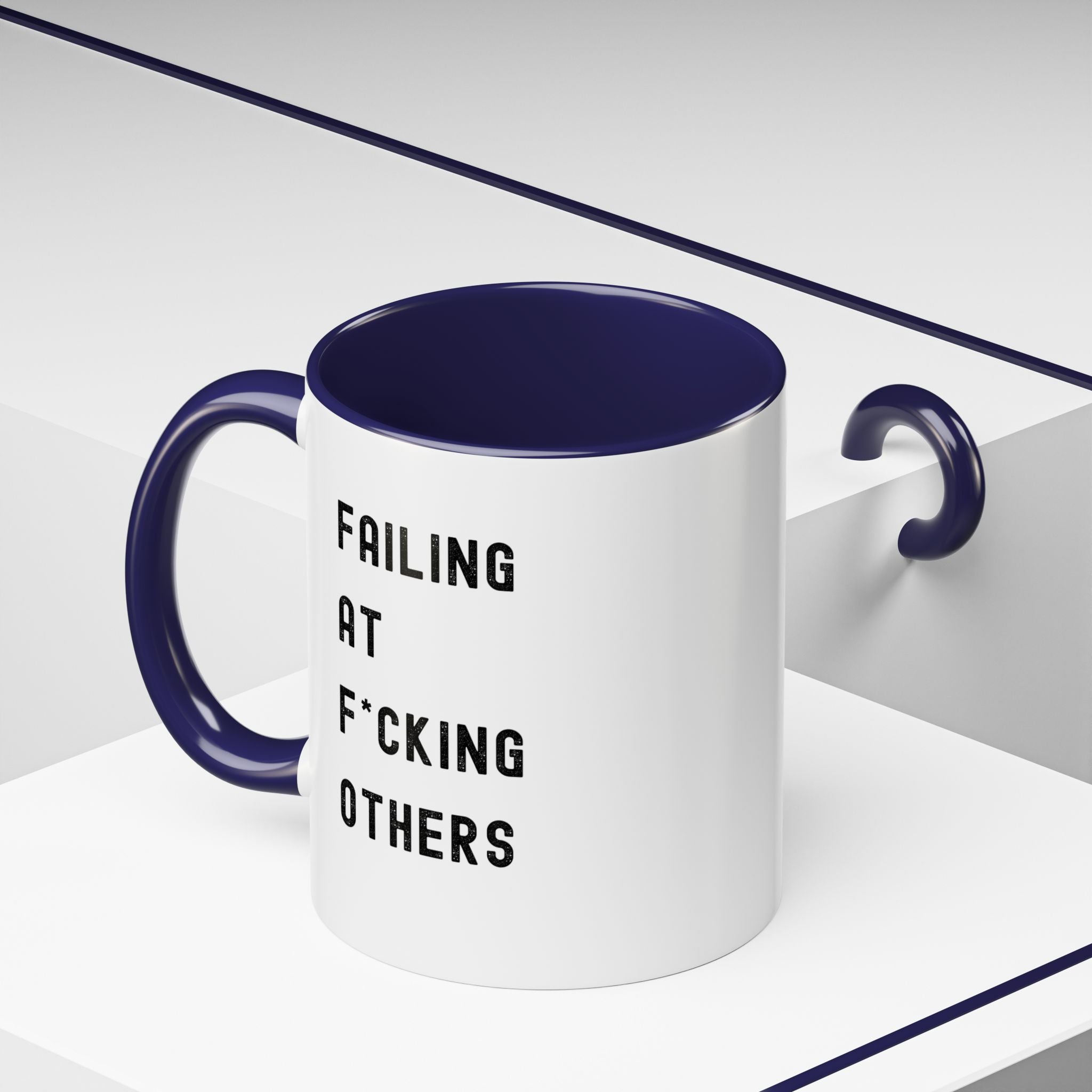 Failing at F*cking Others Color Accent Mug