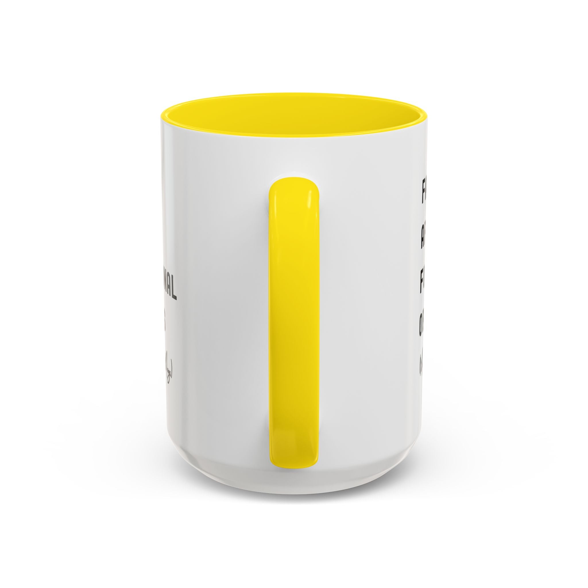 Fancy AF Functional Objects Color Accent Mug