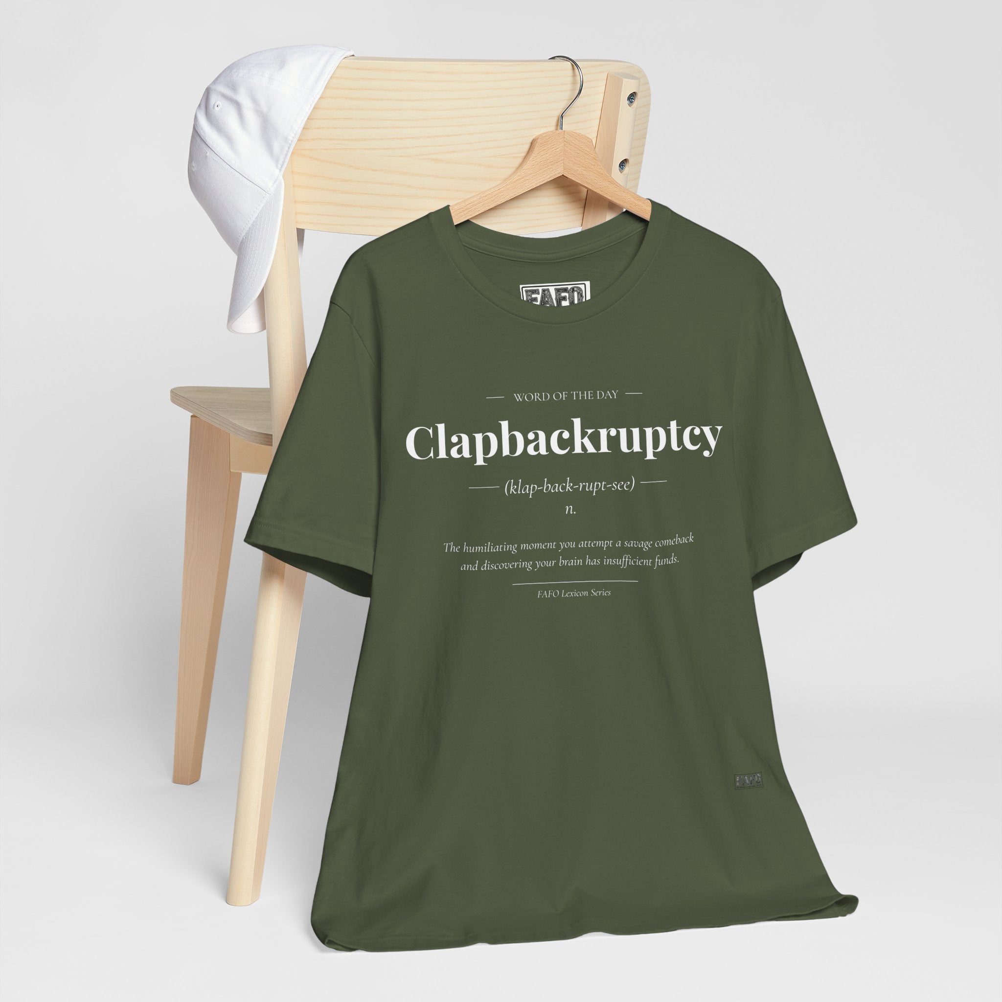 Clapbackruptcy - Word of the Day Tee