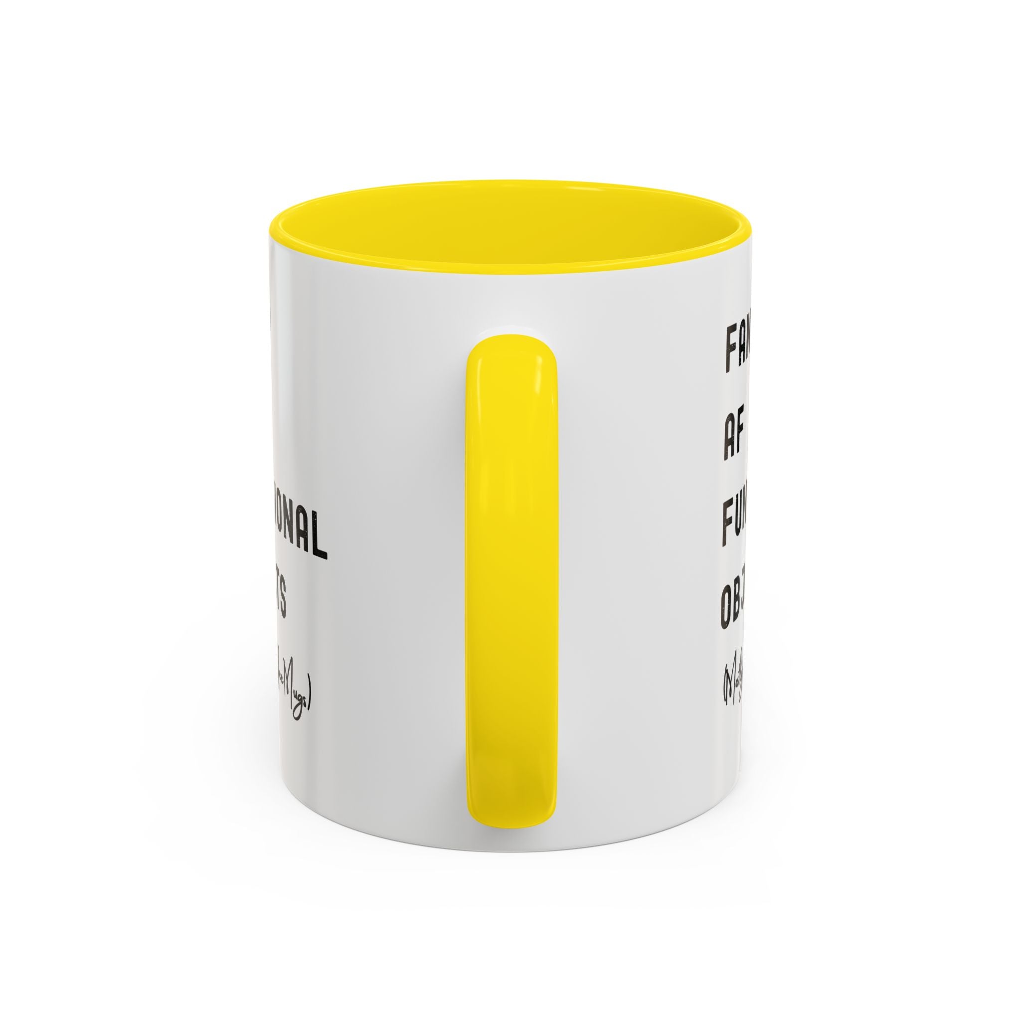Fancy AF Functional Objects Color Accent Mug