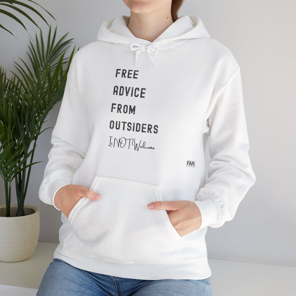 Free Advice From Outsiders Hoodie
