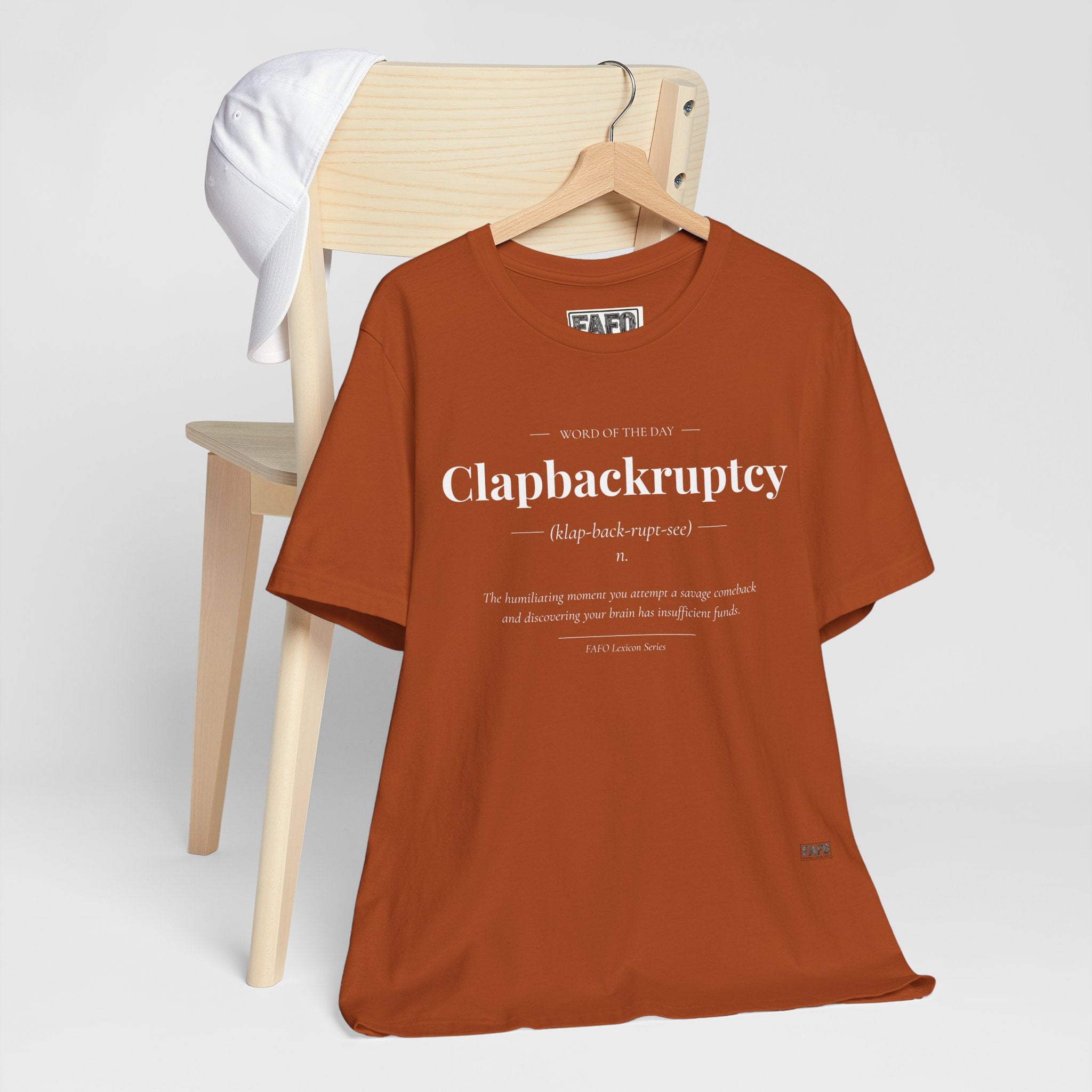Clapbackruptcy - Word of the Day Tee
