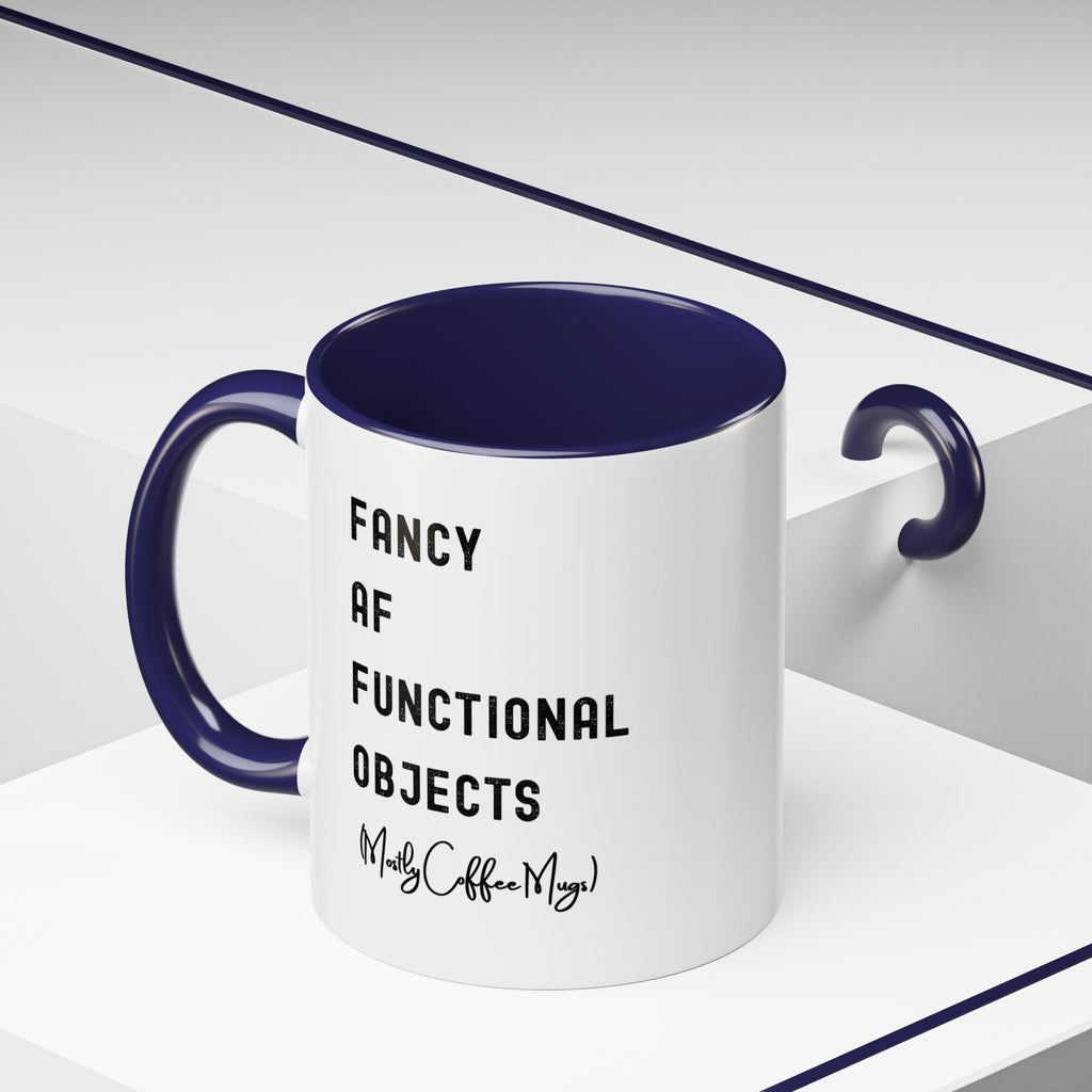 Fancy AF Functional Objects Color Accent Mug