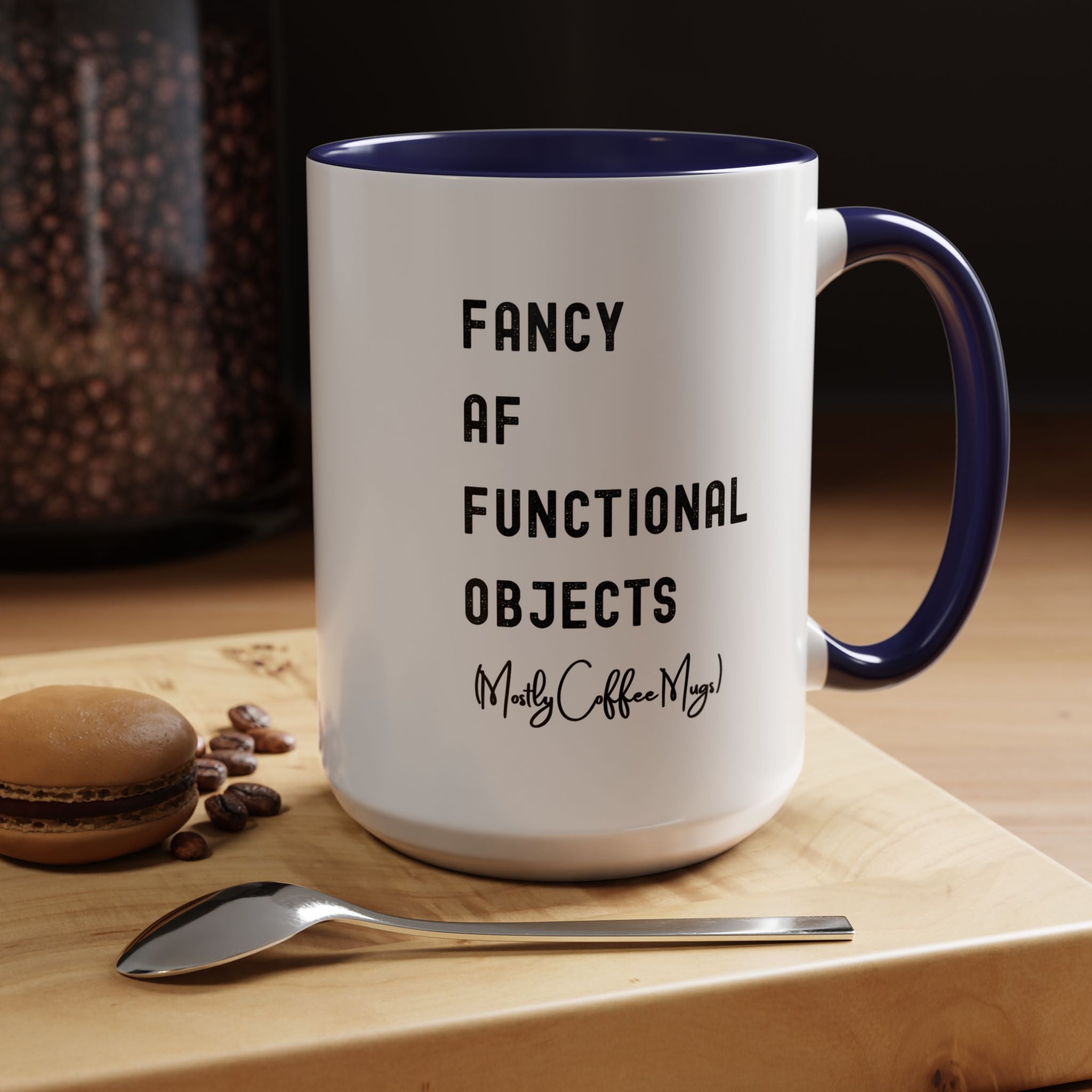 Fancy AF Functional Objects Color Accent Mug