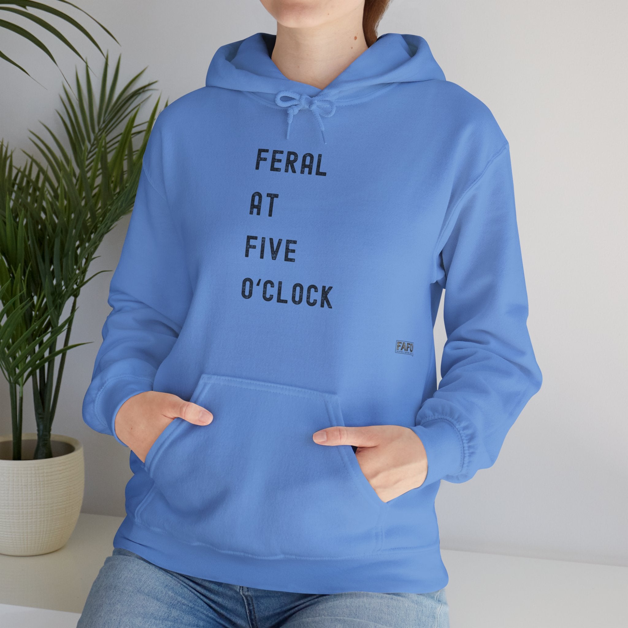 Feral at Five O'Clock Hoodie