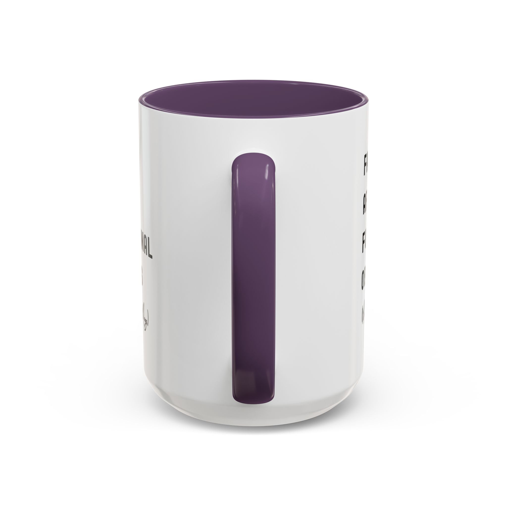Fancy AF Functional Objects Color Accent Mug