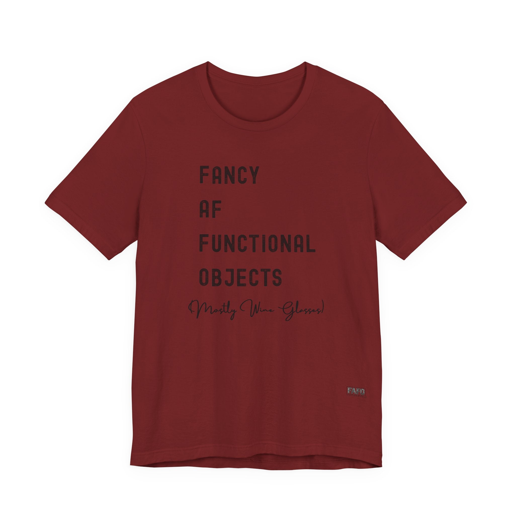 Fancy AF Functional Objects Tee