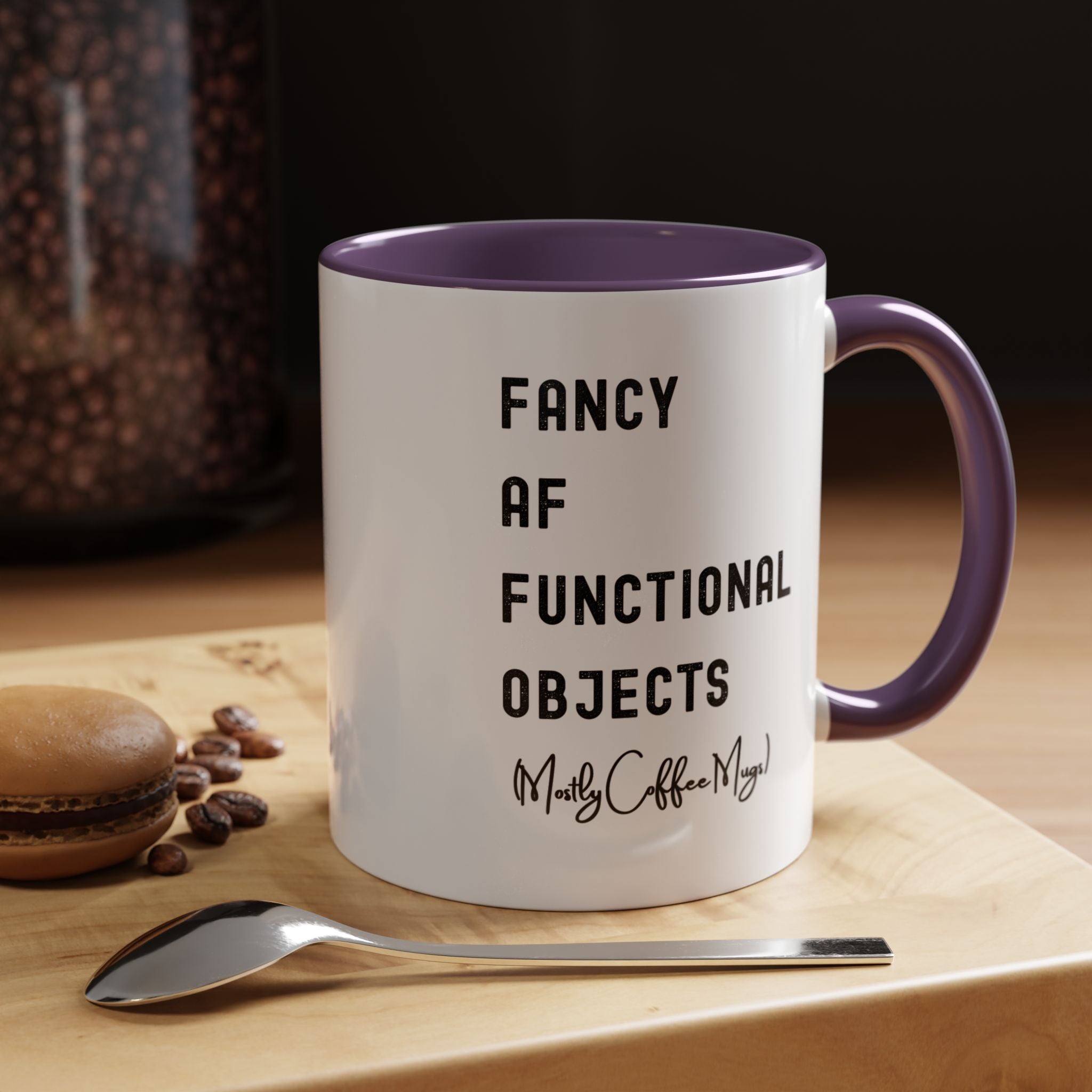 Fancy AF Functional Objects Color Accent Mug